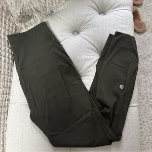 LULULEMON Army Green Leggings